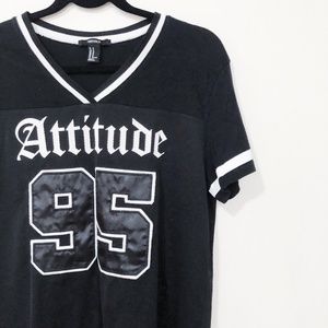 FOREVER 21 T Shirt Dress Tunic Jersey Size Medium